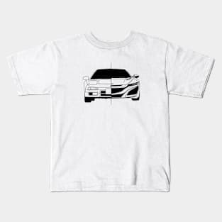 NSX Black Outline Kids T-Shirt